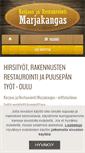 Mobile Screenshot of marjakangas.fi