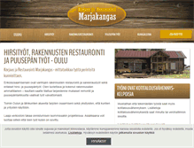 Tablet Screenshot of marjakangas.fi